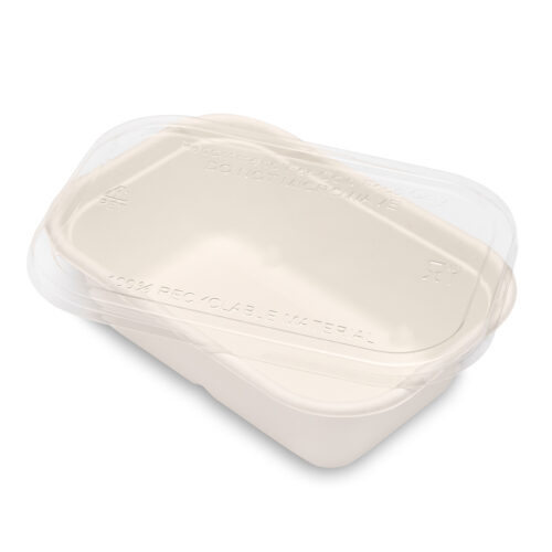 Herald Bagasse Cont/Lid 22oz