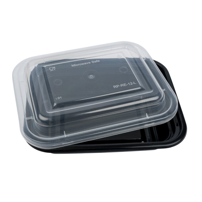 Herald Microwave Container Rectangle PP 12oz